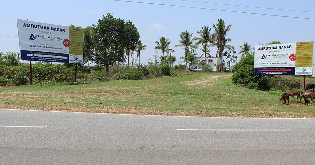 Amruthaa Ventures - Wide Black Top Asphalt Roads